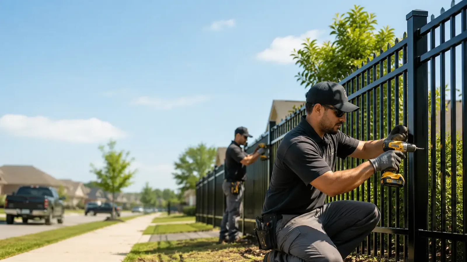 Metal Fence Installation in Somerset Center, MI